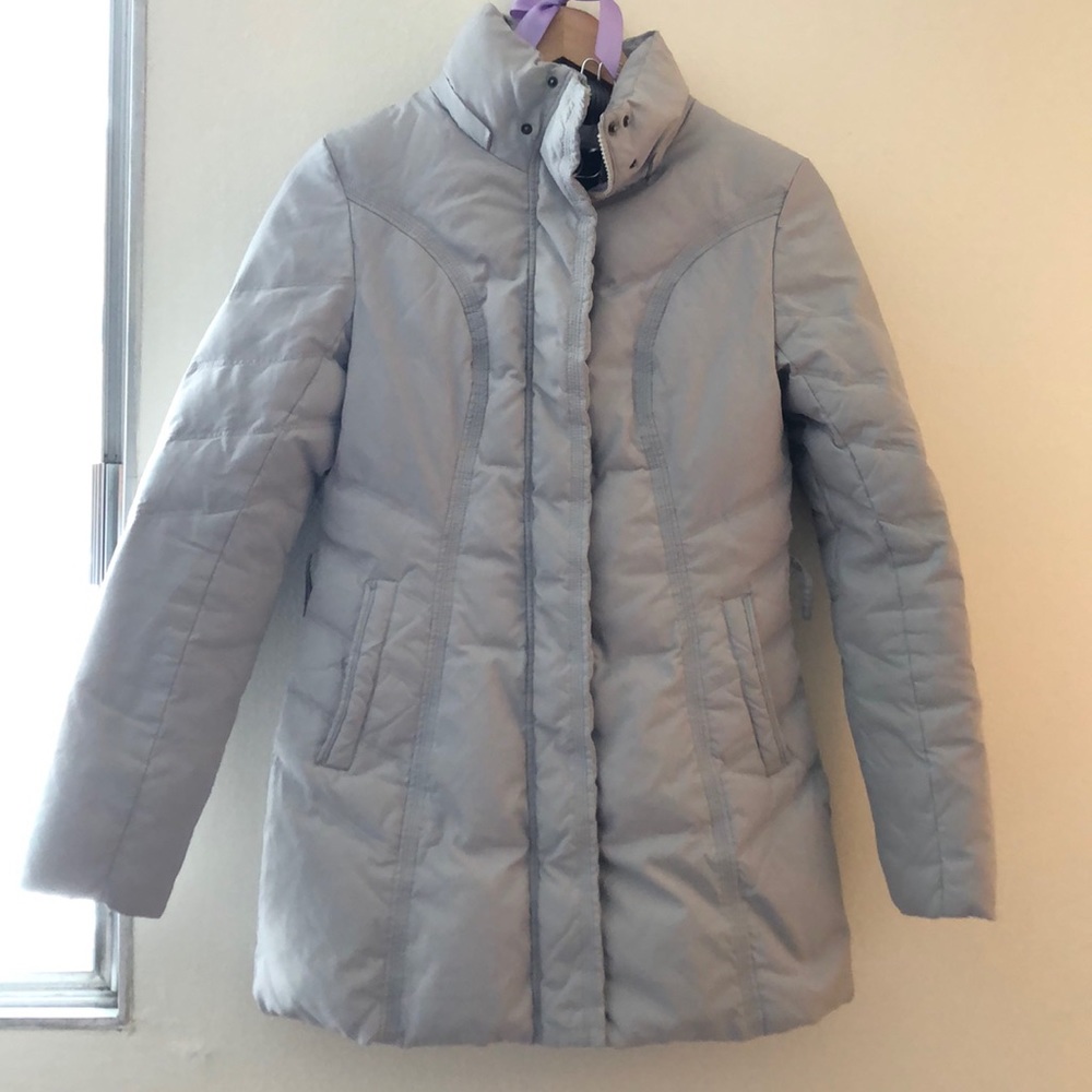 Snow owl gray winter jacket